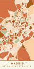 Black Maps Earth Tones 44 Plakat - Posterbox
