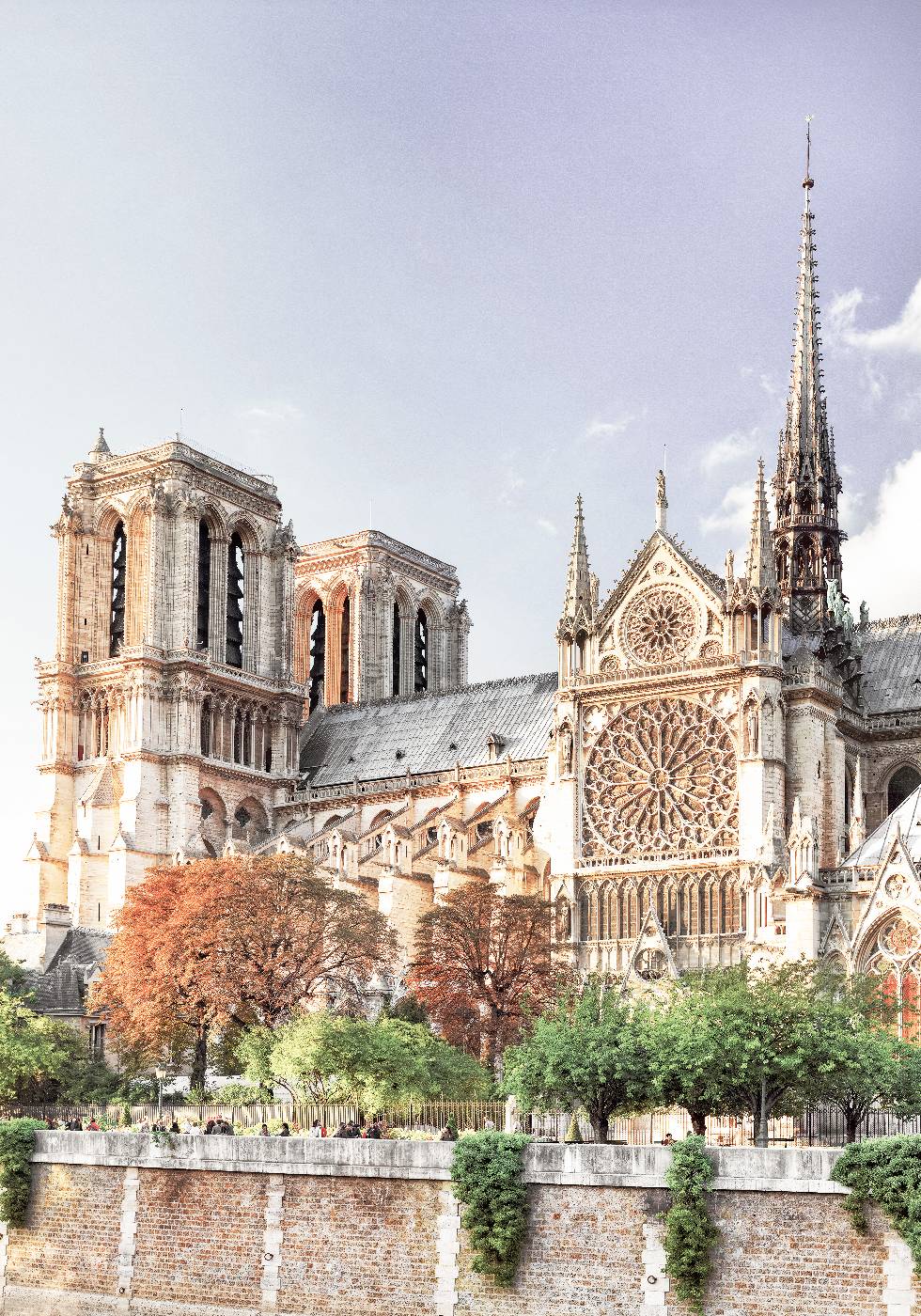 Notre-Dame-Seitenplakat - Posterbox.no