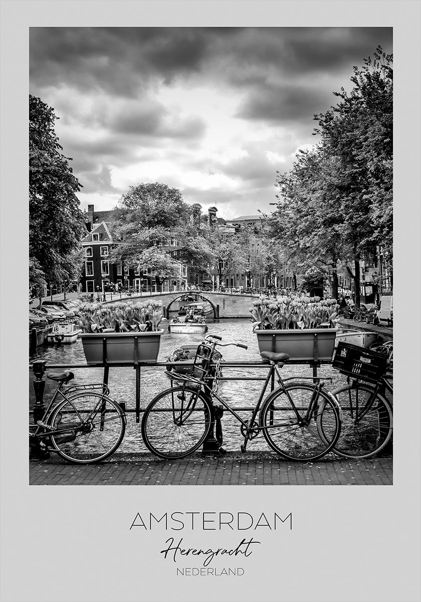 In focus: AMSTERDAM Herengracht Plakat - Posterbox