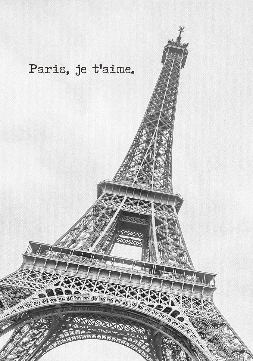 Paris, je t‘aime - Posterbox