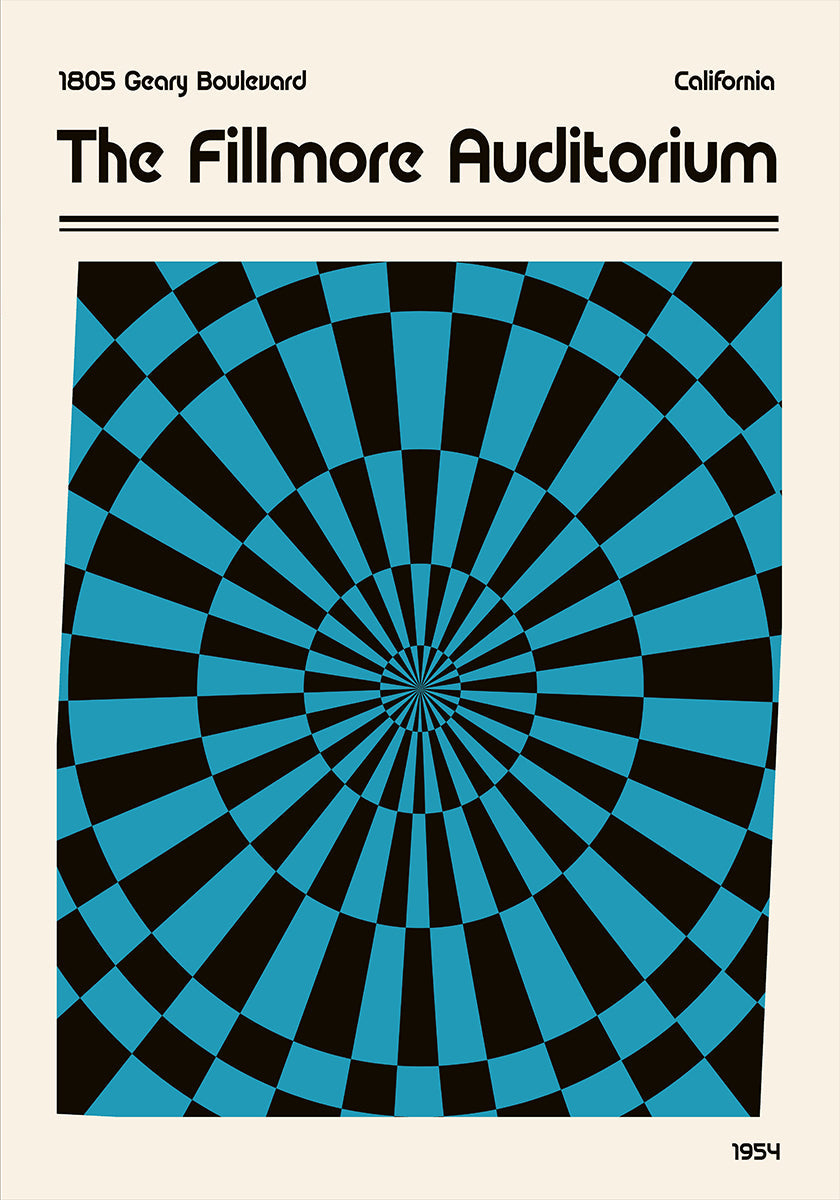 The Fillmore Plakat - Posterbox