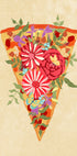 Slice of flower pizza - Posterbox