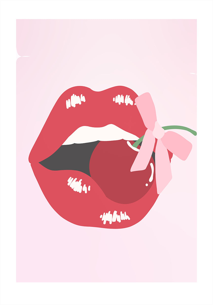 Lips Plakat - Posterbox