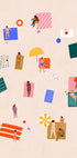 Beach Towel Harmony - Posterbox
