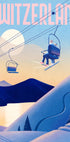 Ski Switzerland Plakat - Posterbox