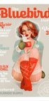 The Bluebird Daily Vintage Pin Up Ski Art Plakat - Posterbox