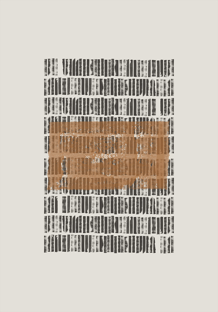 Pattern in Contrast Plakat - Posterbox