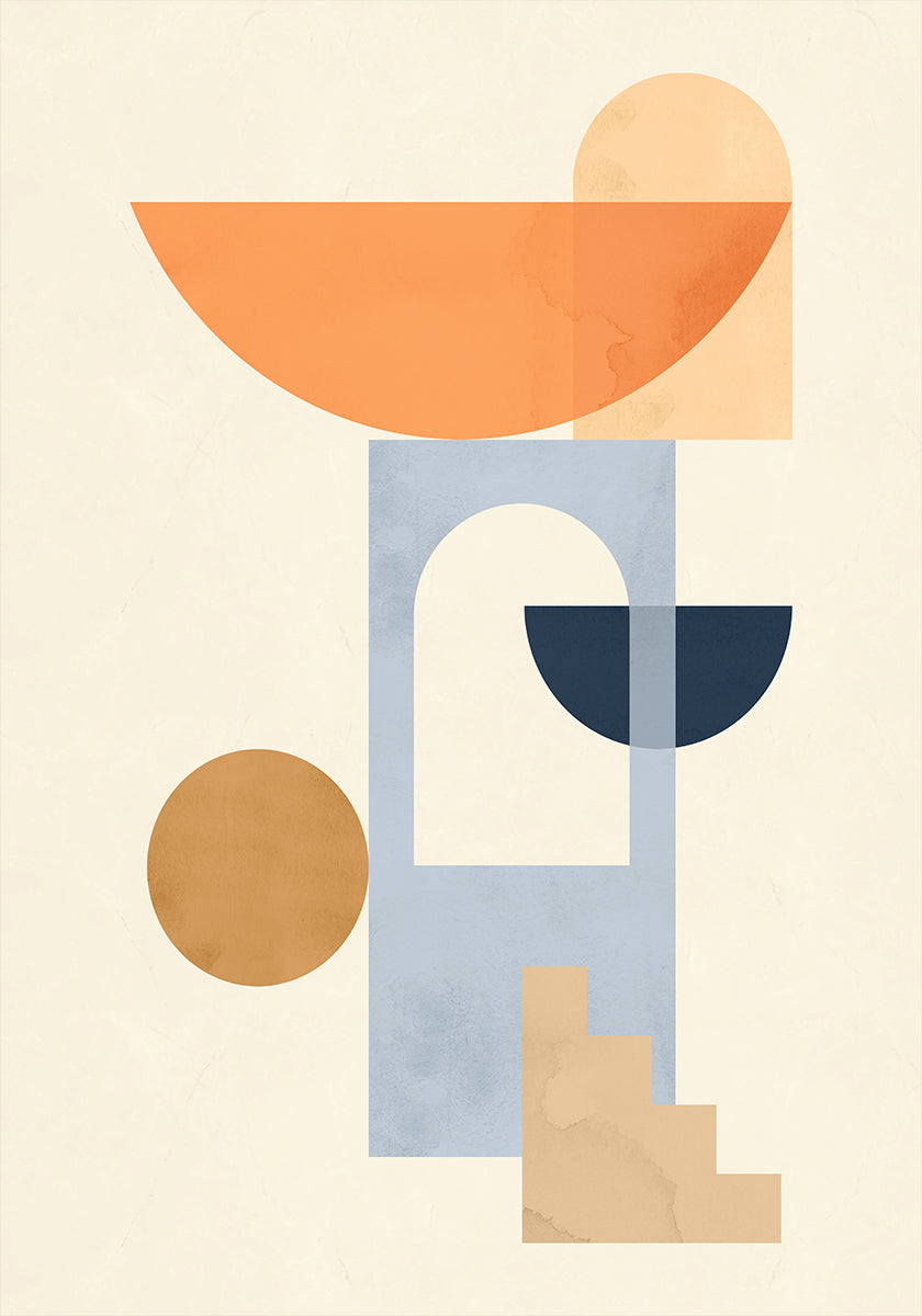 Geometric composition 7 Plakat - Posterbox