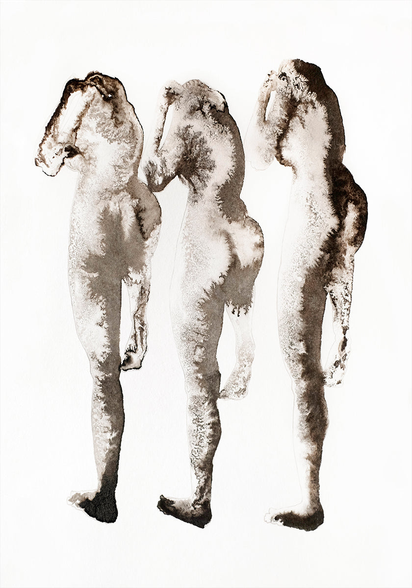 Figure Study 3x (nach Muybridge) - Posterbox