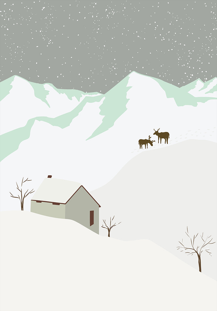 Winter view Plakat - Posterbox