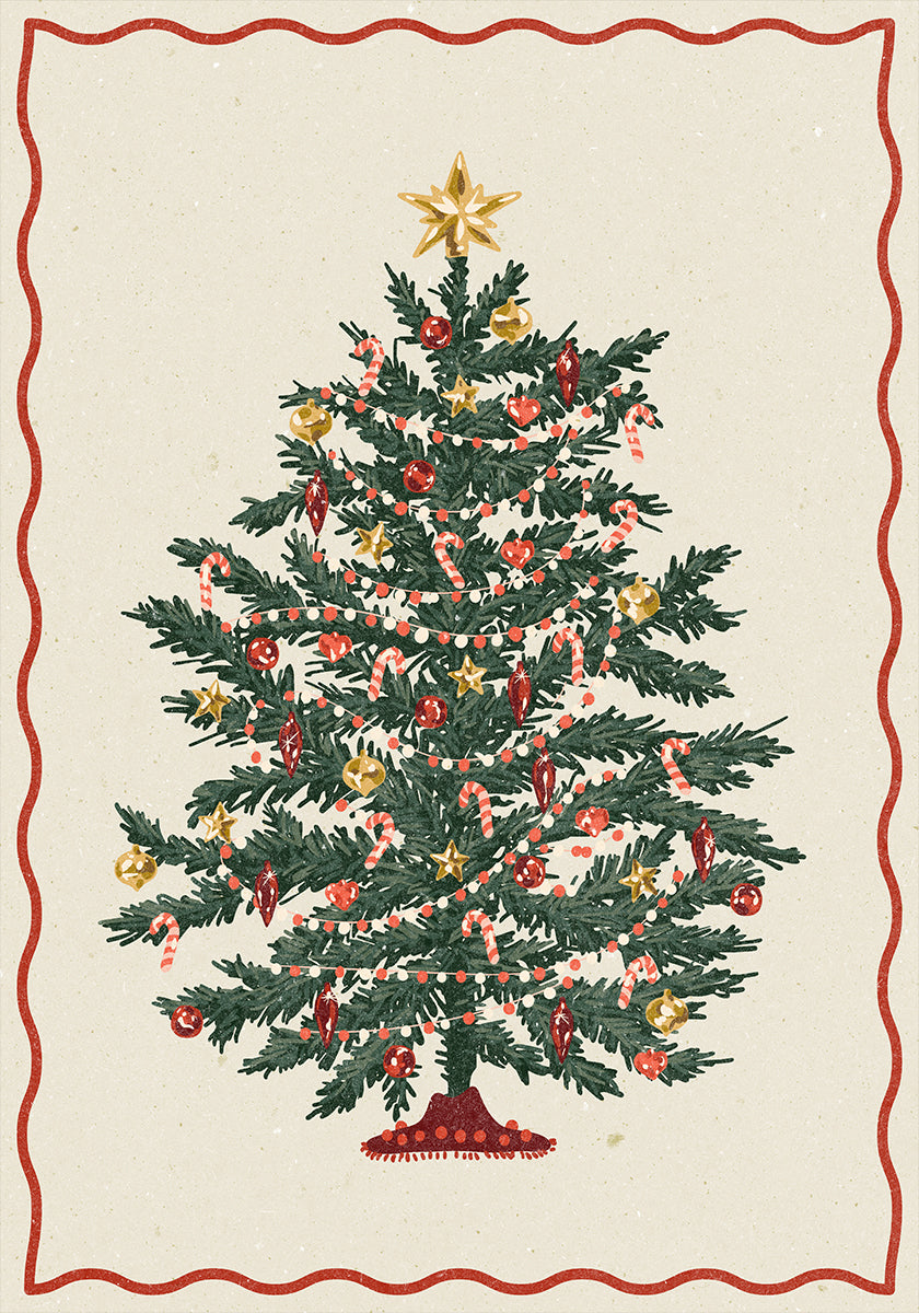 Christmas tree Plakat - Posterbox