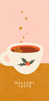 Mulled wine mug. Holiday Taste Plakat - Posterbox