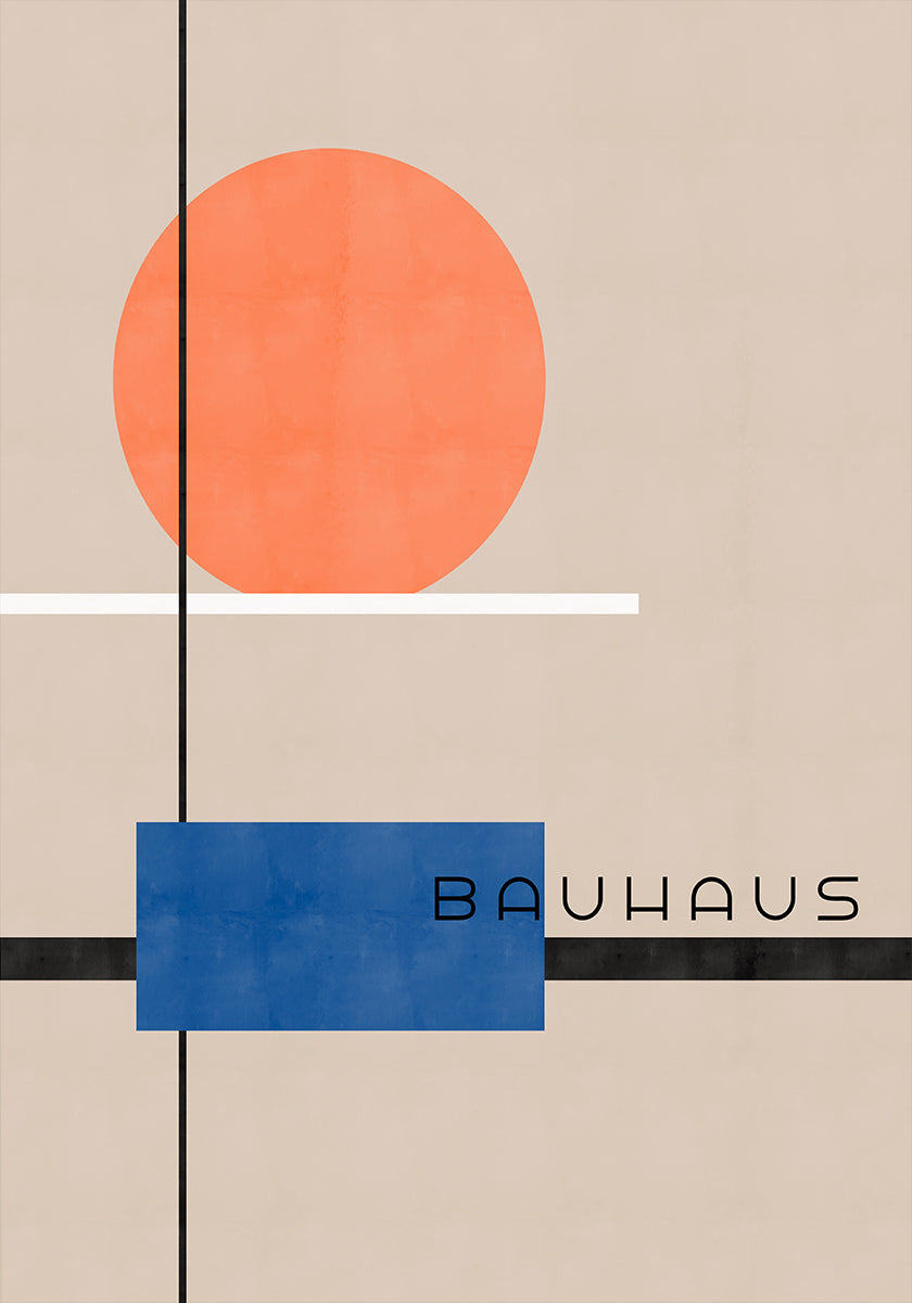 Bauhaus No. 3 Plakat - Posterbox