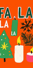 Festive Cheer Burst Plakat - Posterbox