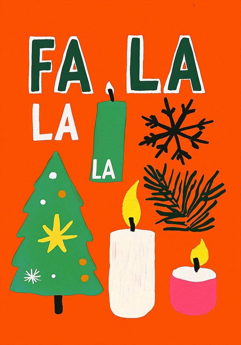Festive Cheer Burst Plakat - Posterbox