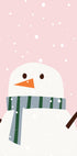 Schneemann Plakat - Posterbox