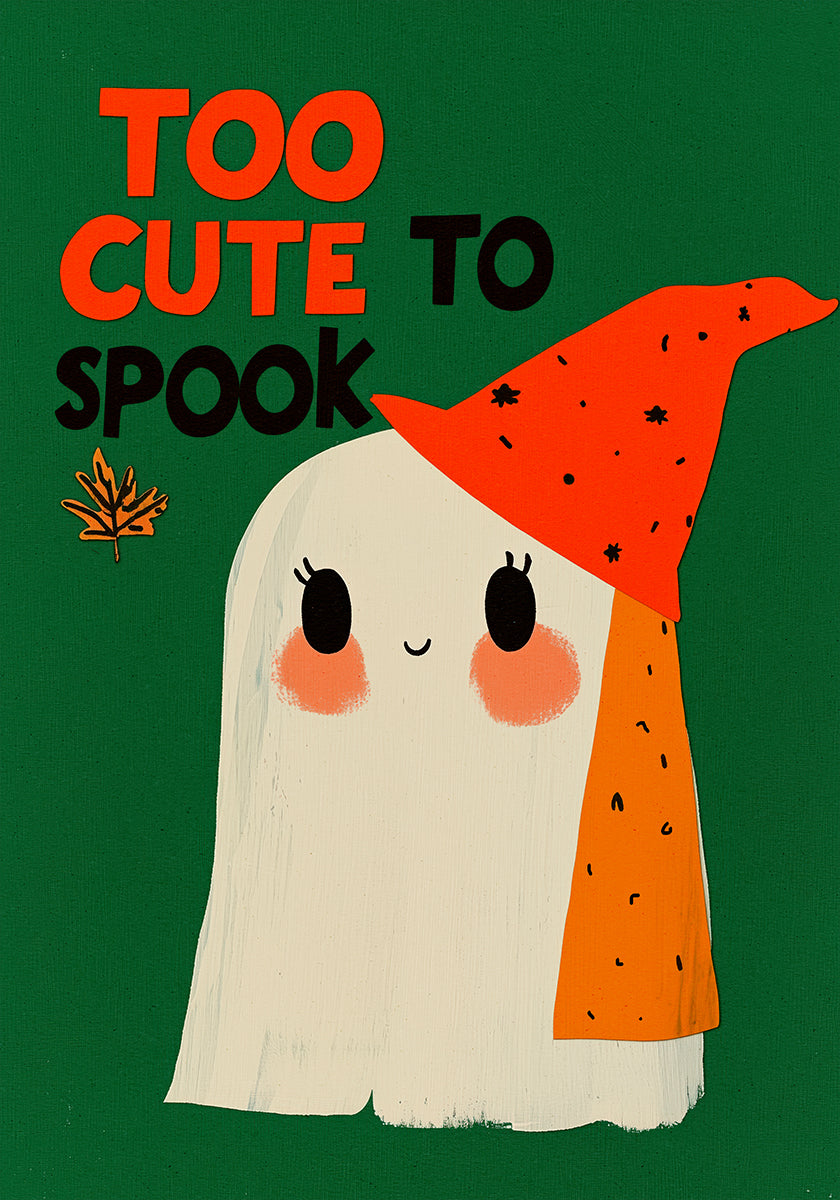 Charming Ghost Whimsy Plakat - Posterbox