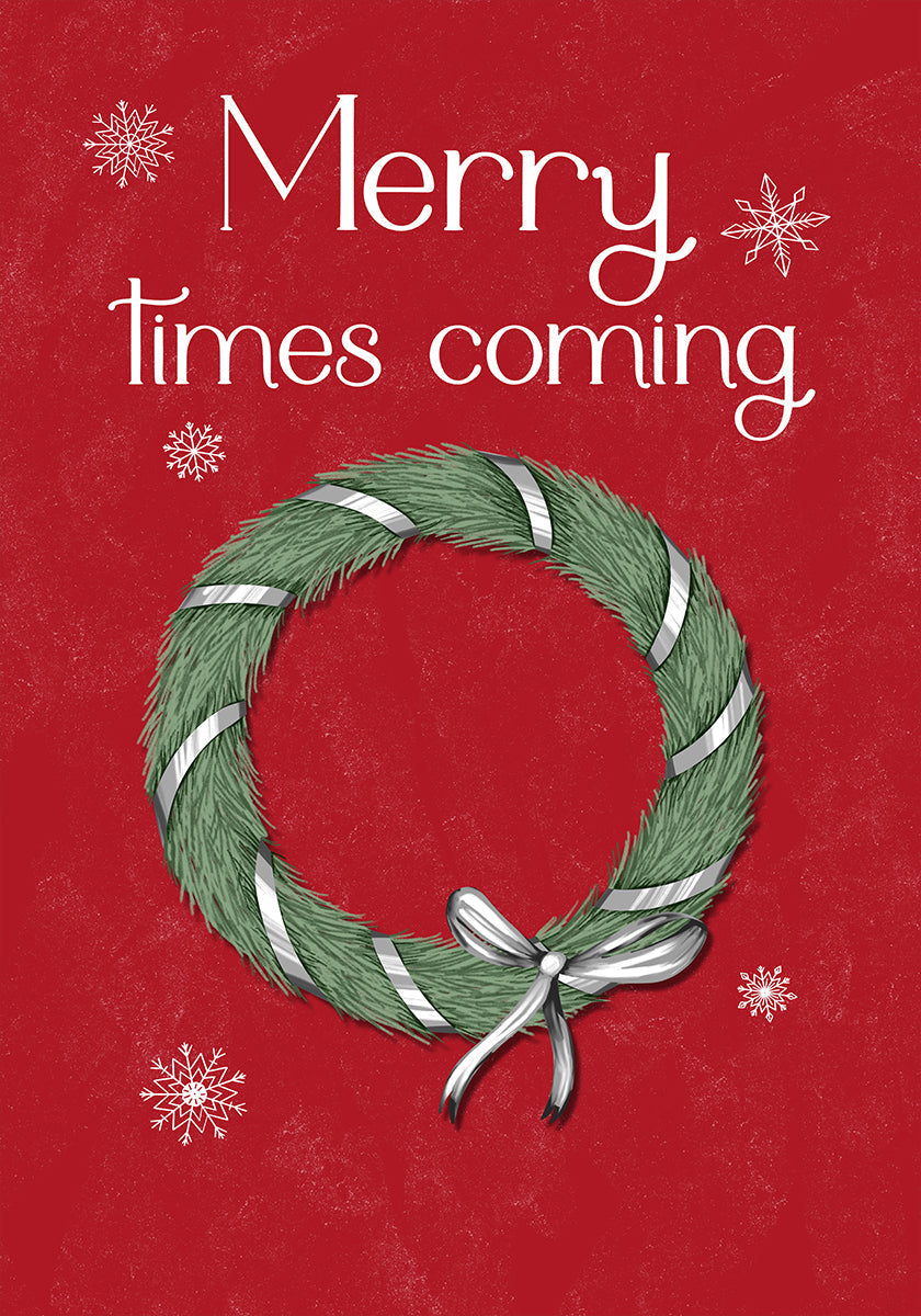 Merry times coming Plakat - Posterbox