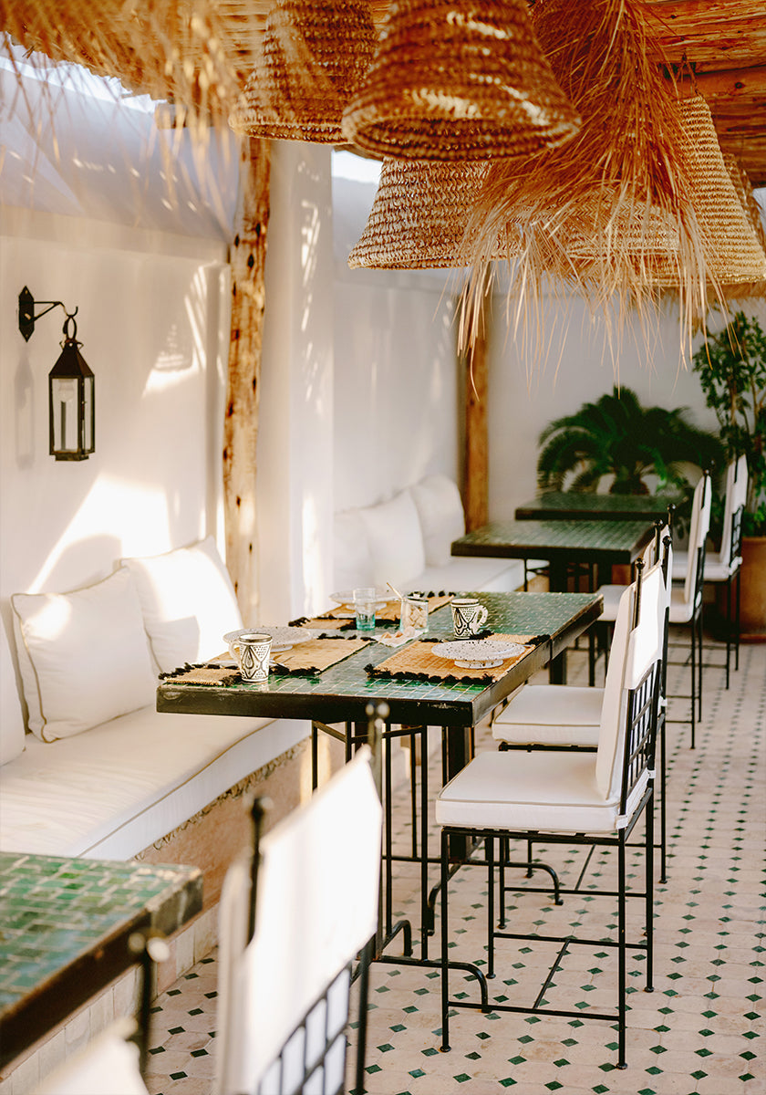 Ready for Breakfast | Marrakech Travel Photogrpahy Plakat - Posterbox