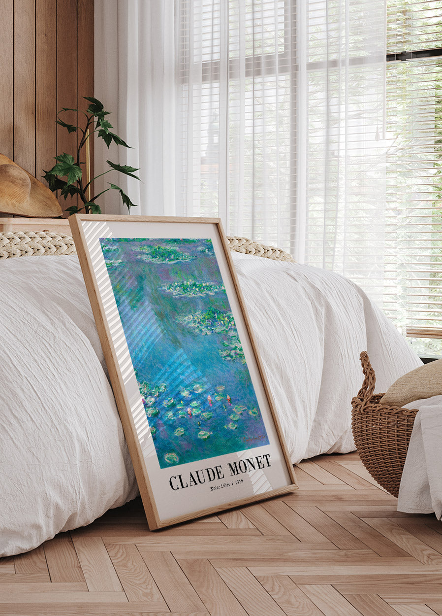 Seerosen 1919 Poster von Claude Monet - Posterbox.no