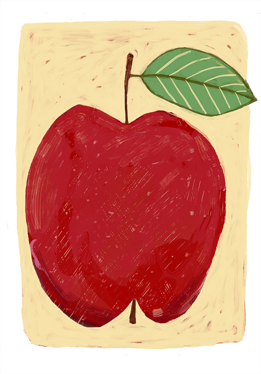 Big red apple (NEW) - Posterbox