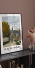 Straße in Sainte-Adresse 1867 Poster von Claude Monet - Posterbox.no