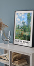 Ansicht von Vetheuil 1880 Poster von Claude Monet - Posterbox.no
