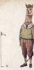 Alpaca Golf Club Plakat - Posterbox