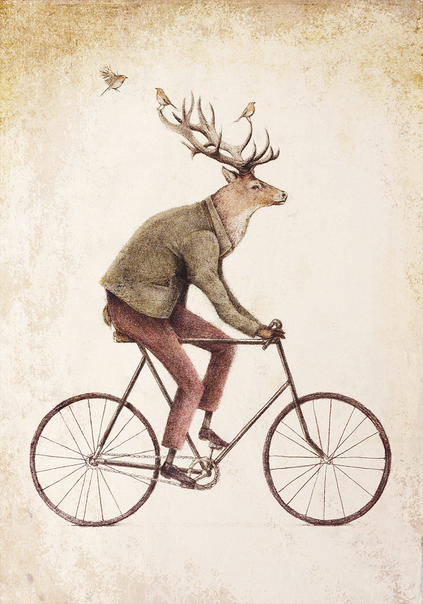 Even a Gentleman rides Plakat - Posterbox
