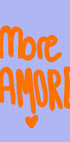 Bold Typography in Vibrant Orange Plakat - Posterbox