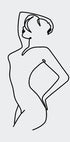 Line Art Figure 91 Poster - Posterbox.no