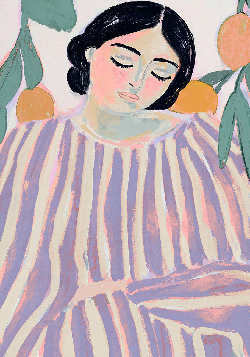 Tranquil Stripes Plakat - Posterbox