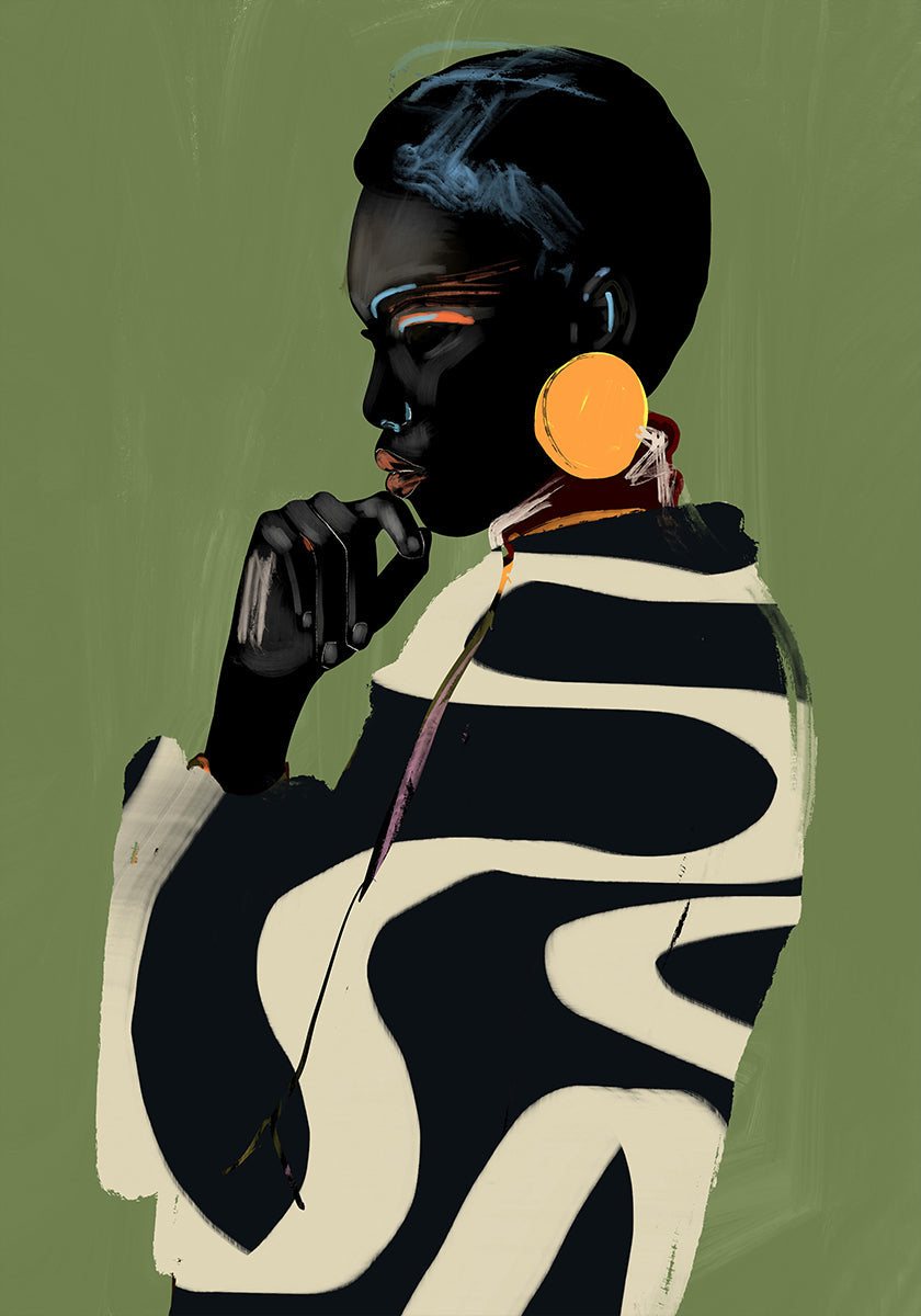 Bold Contemplation Plakat - Posterbox