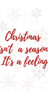 Christmas is a feeling Plakat - Posterbox