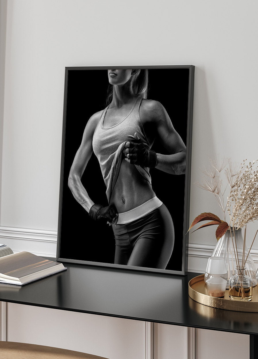 Fitness-Trainingsposter - Posterbox.no