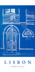 Lisbon Doorway Plakat - Posterbox