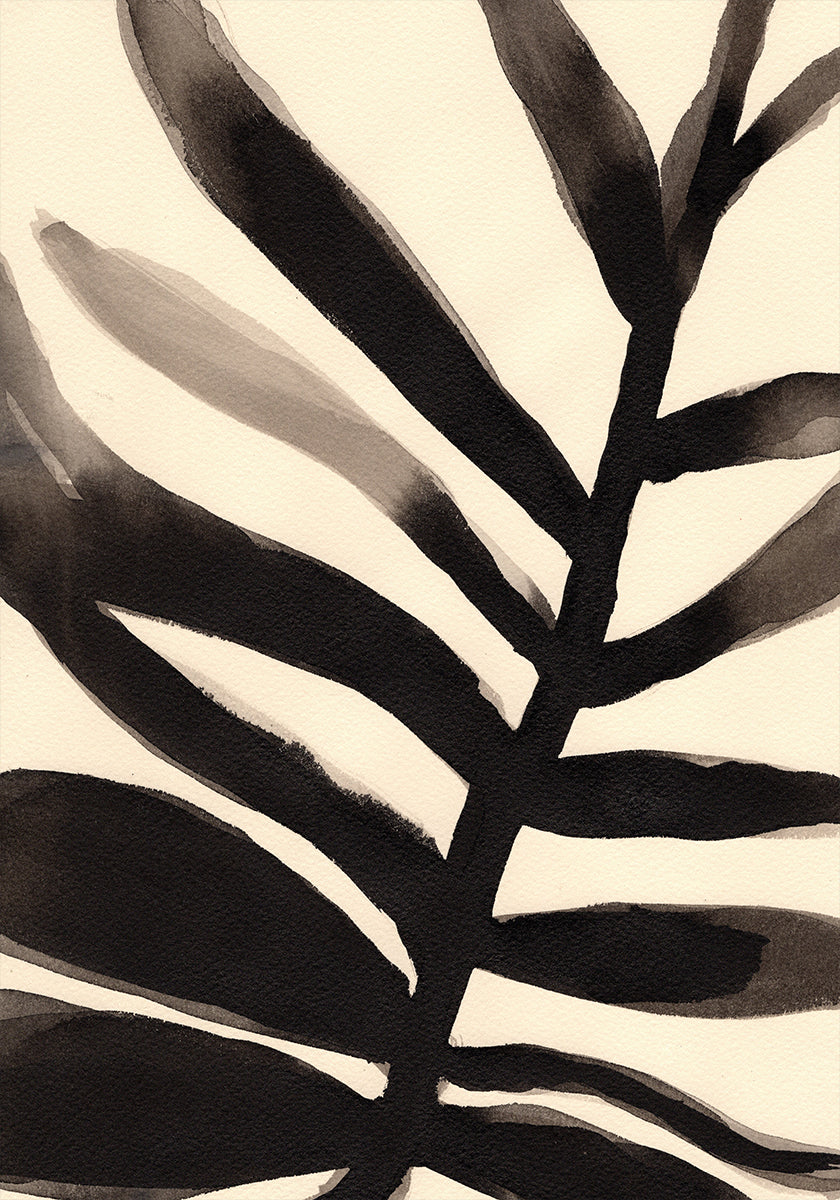 Branches in Black and Beige I Plakat - Posterbox