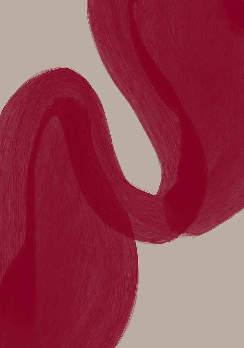 Colour Palette   Burgundy   2 Copy Plakat - Posterbox