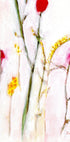 Floral In Orange and Lilac Plakat - Posterbox