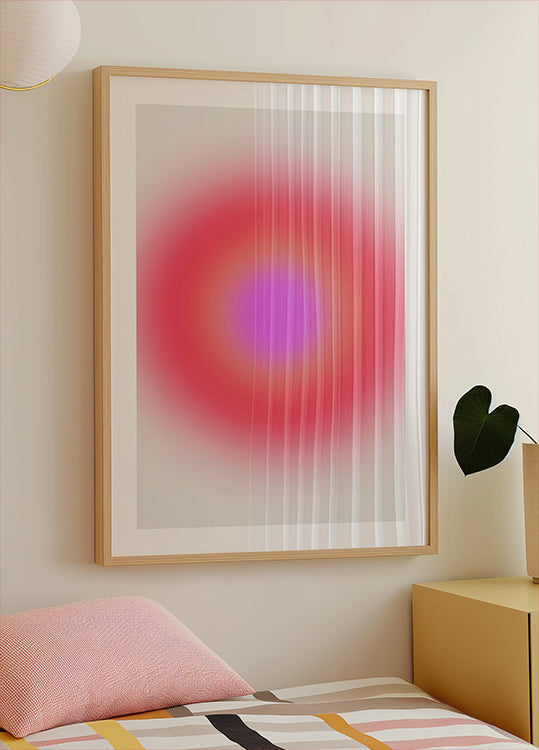 Radiant Glow Sphere Plakat - Posterbox