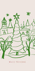 Merry christmas town Plakat - Posterbox