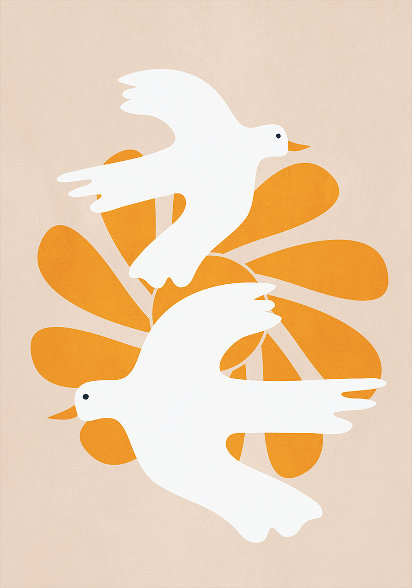 Abstract Flight Plakat - Posterbox