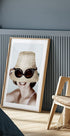 Hut mit Sonnenbrille Poster - Posterbox.no