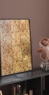 Goldenes Vintage-Relief-Poster - Posterbox.no