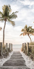 Serenity at Footbridge Beach Poster - Posterbox.no