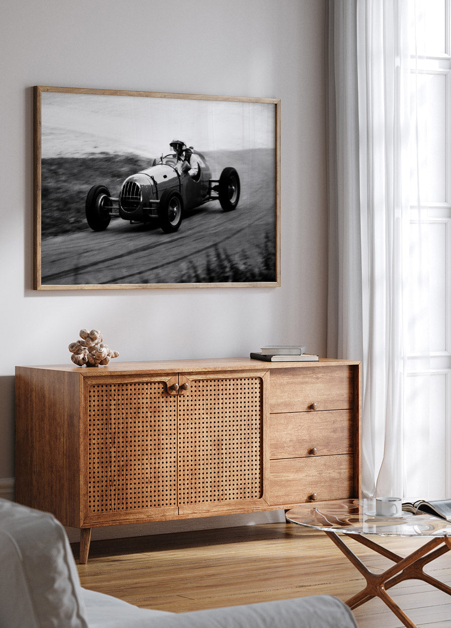 Klassisches Rennwagen-Poster - Posterbox.no