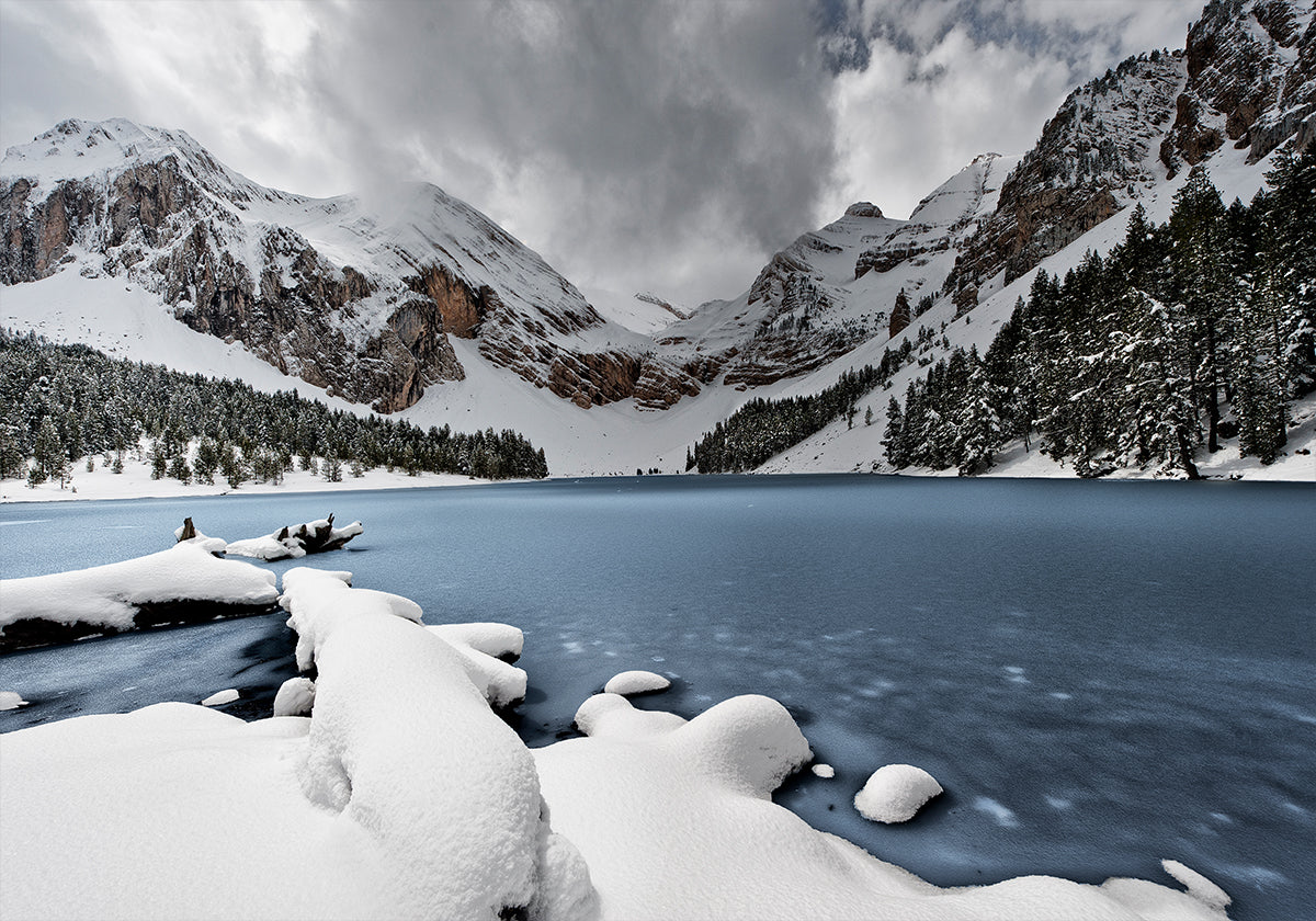 Last snowfall (La Basa la Mora) Plakat - Posterbox