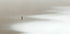 Poster „Lonely Man Walking the Beach“ - Posterbox.no