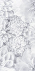 White Calm Flowers Poster - Posterbox.no