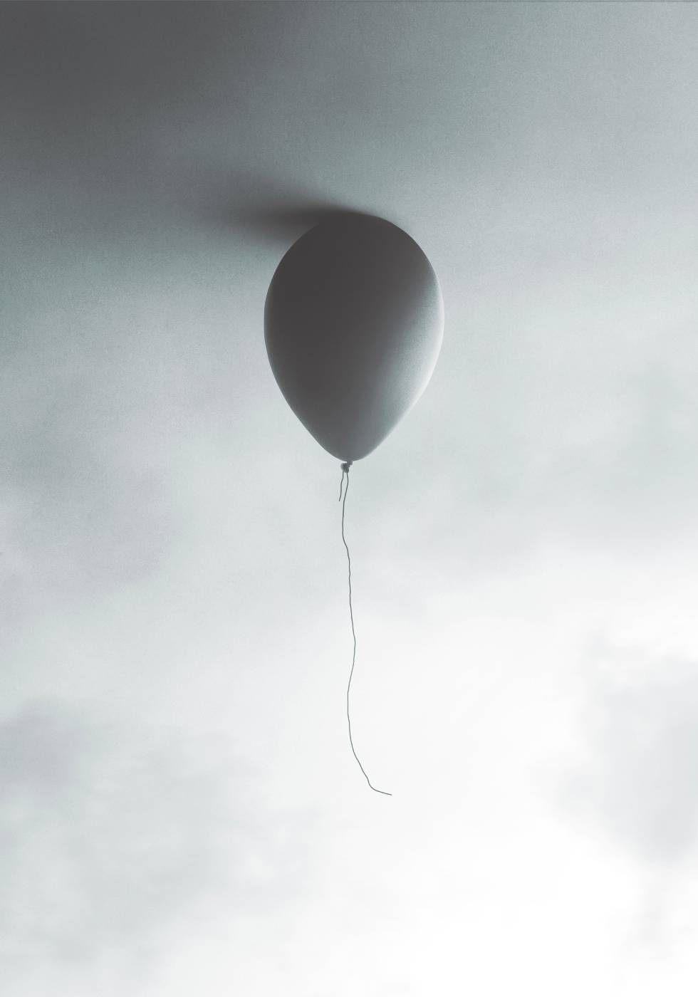 Ballon im Himmel Deckenposter - Posterbox.no